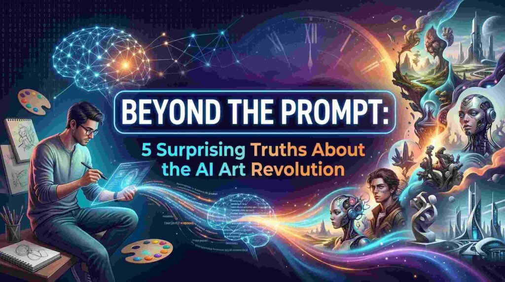 Beyond the Prompt: 5 Surprising Truths About the AI Art "Revolution